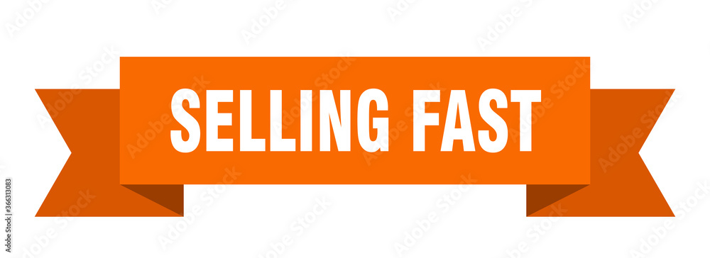 selling fast ribbon. selling fast paper band banner sign selling fast ribbon. selling fast paper band banner sign