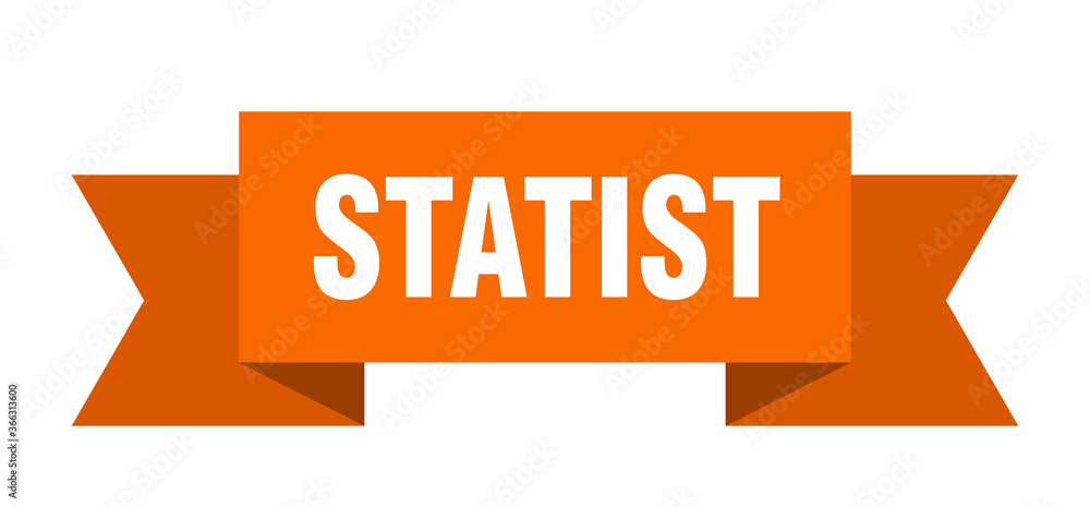 statist ribbon. statist paper band banner sign statist ribbon. statist paper band banner sign