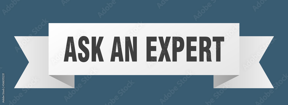 ask an expert ribbon. ask an expert paper band banner sign ask an expert ribbon. ask an expert paper band banner sign