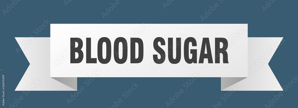 blood sugar ribbon. blood sugar paper band banner sign blood sugar ribbon. blood sugar paper band banner sign