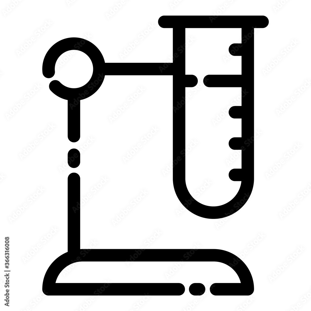 Laboratory Flat Icon Isolated On White Background Laboratory Flat Icon Isolated On White Background