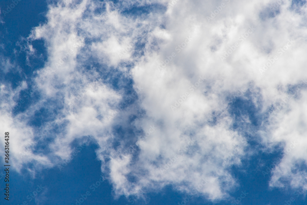 clouds on blue sky close-up copy space clouds on blue sky close-up copy space