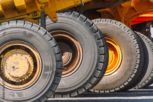 large dump truck wheels Mining, quarry equipment
