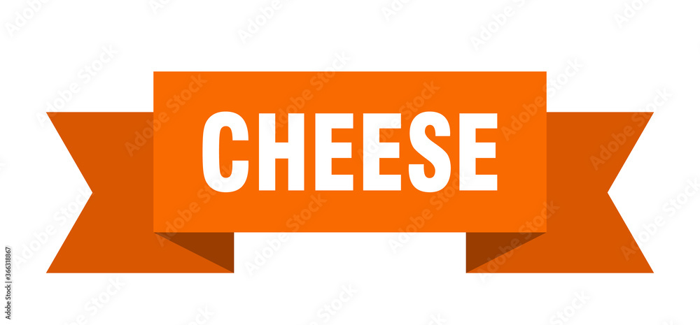 cheese ribbon. cheese paper band banner sign cheese ribbon. cheese paper band banner sign