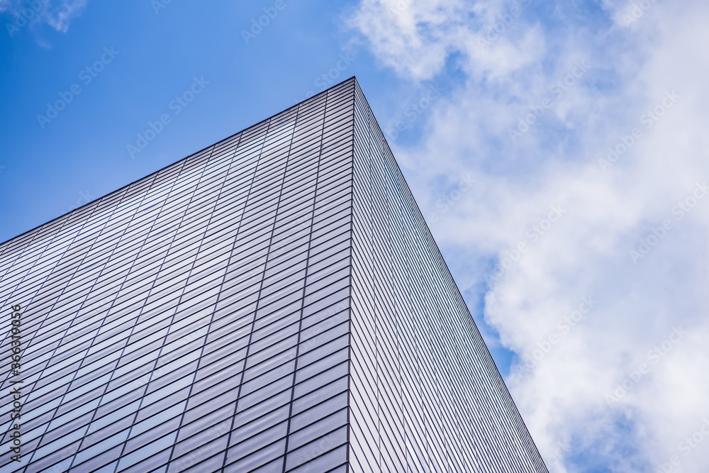 Architecture details Modern Building Glass facade Business background Architecture details Modern Building Glass facade Business background