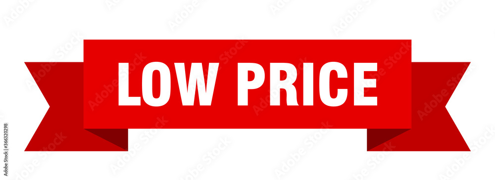 low price ribbon. low price paper band banner sign low price ribbon. low price paper band banner sign