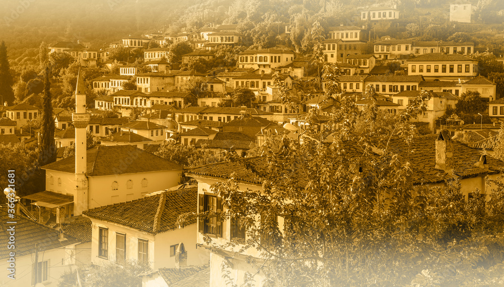 Vintage, retro style - Sirince village, Izmir Province, Turkey