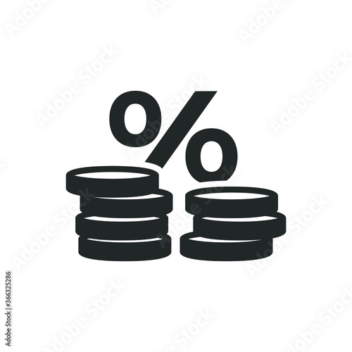 Interest rate icon
