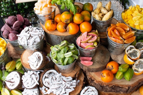 Typical fruits of the region