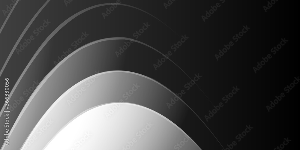 Modern black white curve wave lines abstract paper presentation background. Modern black white curve wave lines abstract paper presentation background.