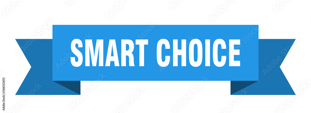 smart choice ribbon. smart choice paper band banner sign smart choice ribbon. smart choice paper band banner sign