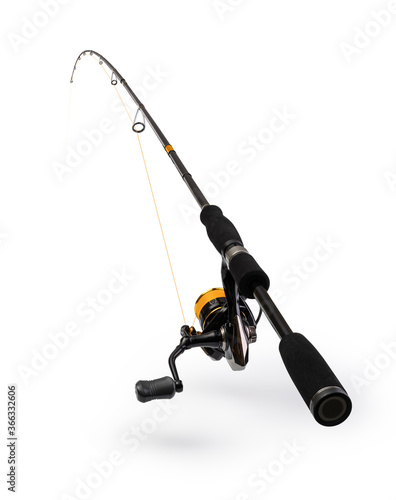 Fotobehang Spinning rod for fishing