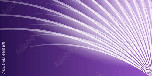 Simple purple violet white background wtih flat purple gradation and wavy lines pattern vector illustration design
