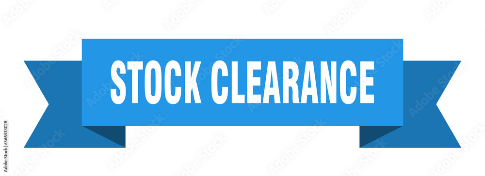 stock clearance ribbon. stock clearance paper band banner sign stock clearance ribbon. stock clearance paper band banner sign
