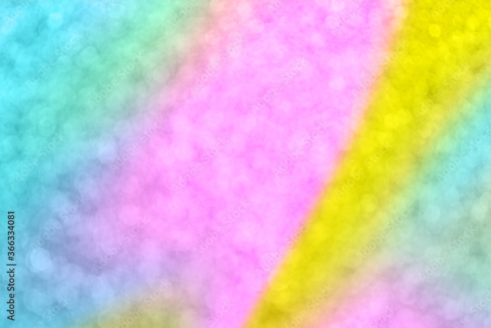Rainbow blur background. Shiny glittering texture.