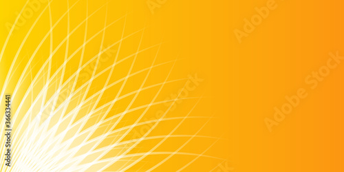 Orange yellow white gradient geometric shape background for presentation design
