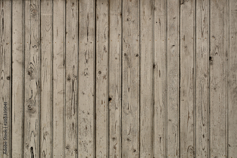 Fototapeta premium Rustic wooden gray fence for design decoration