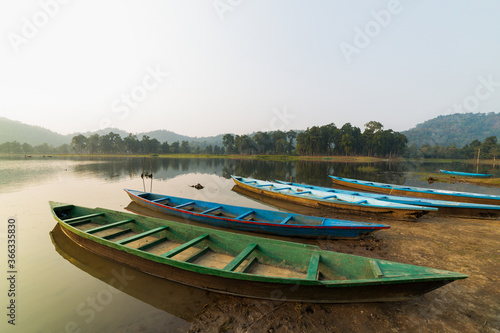 Chandubi Lake And Boats photo