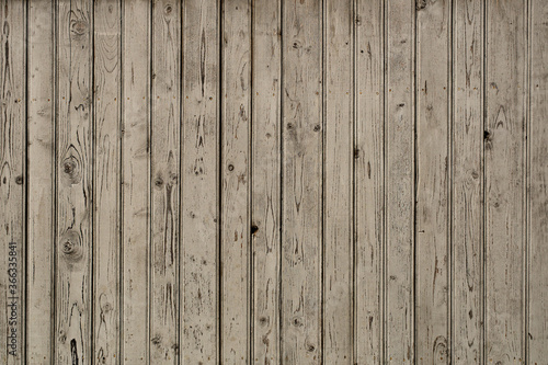 Rustic wooden gray fence for design decoration