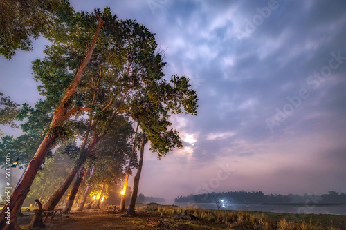 Photography Chandubi Lake At Night