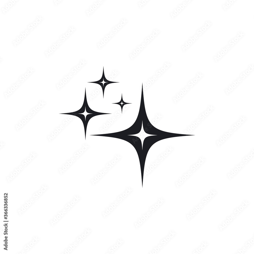 sparkling icon template sparkling icon template