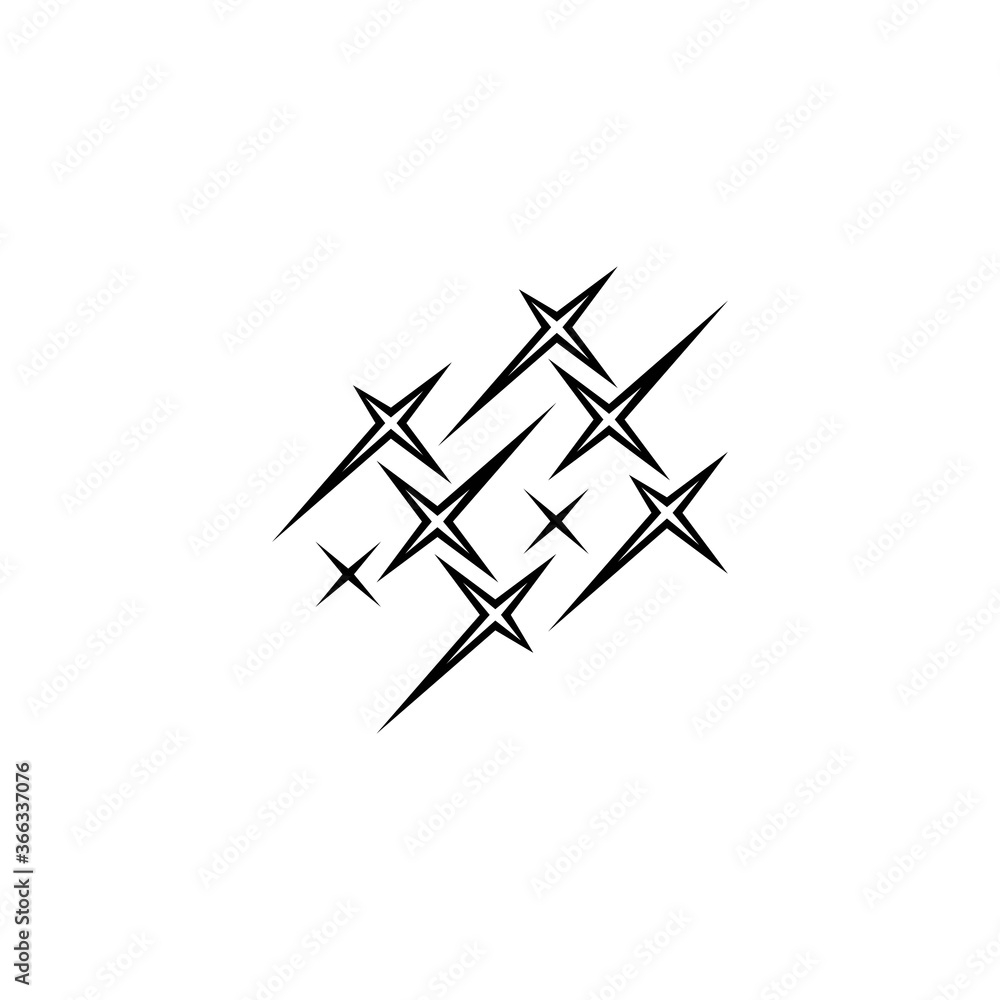 sparkling icon template sparkling icon template