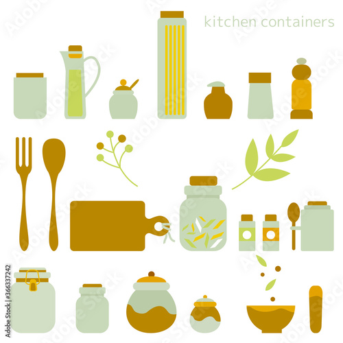 スタイリッシュなキッチン雑貨セット