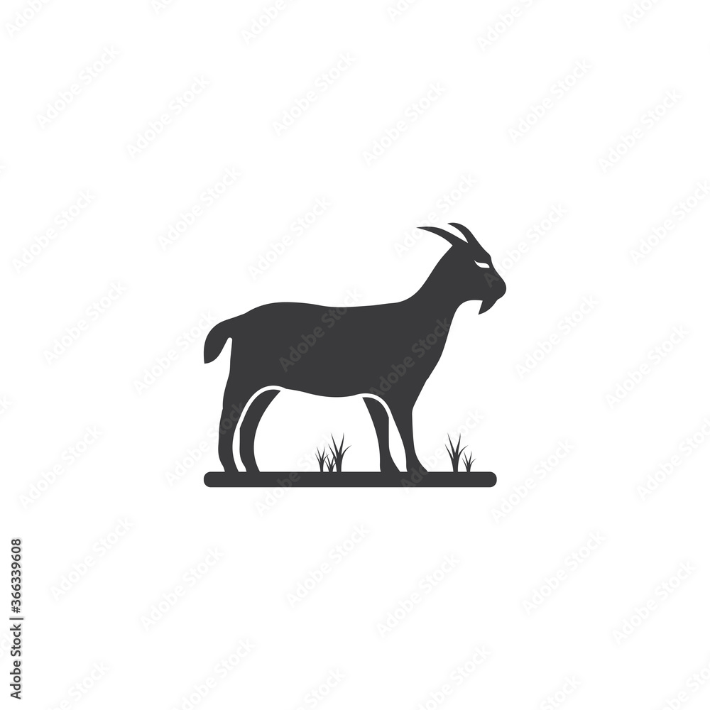Goat Logo Template vector icon Goat Logo Template vector icon