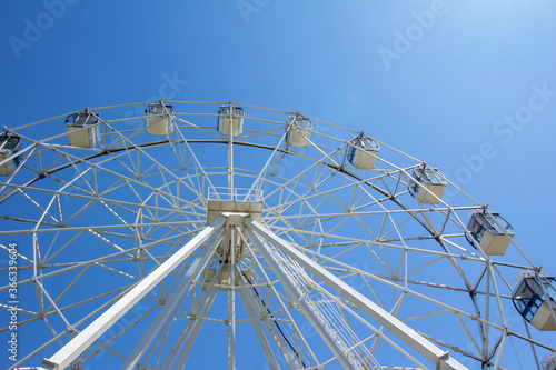 Ferris wheel in the park