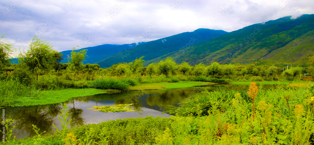 Obraz premium Beautiful view in China