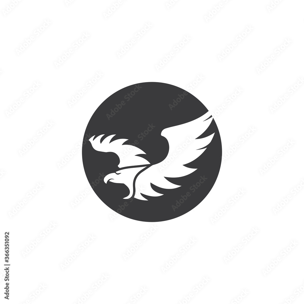 Falcon Logo Template vector