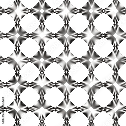 textura con líneas curvas negras
