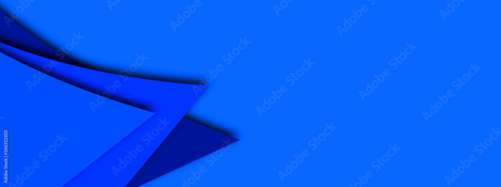 Abstract blue background with 3d blank layers for banner concept Abstract blue background with 3d blank layers for banner concept