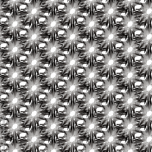 textura con líneas curvas negras