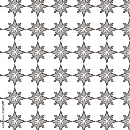 patrón de estrellas negras