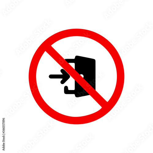 vector illusion icon of prohibited Enter with red circle on glyph icon Free Download vector illusion icon of prohibited Enter with red circle on glyph icon - GFXLoad