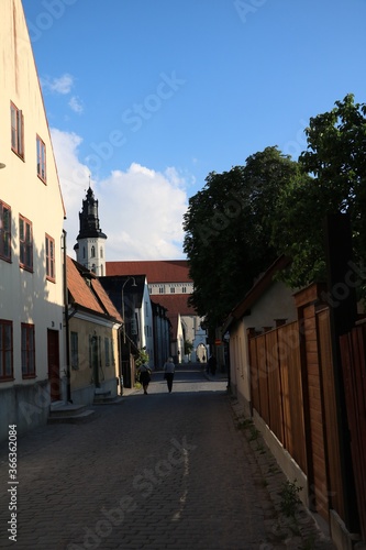 Visby town on Gotland  Sweden