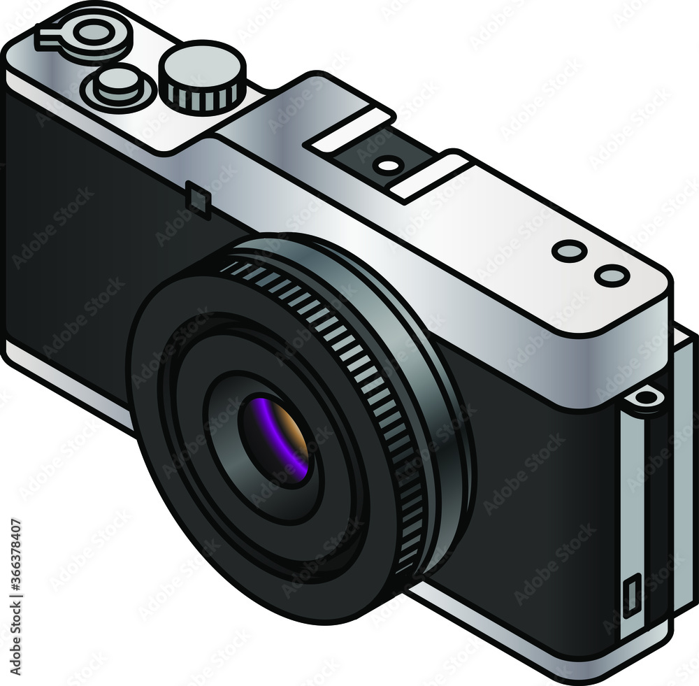 A compact system / mirrorless interchangeable lens camera. With a pancake lens.