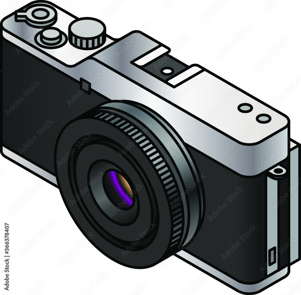 A compact system / mirrorless interchangeable lens camera. With a pancake lens. A compact system / mirrorless interchangeable lens camera. With a pancake lens.