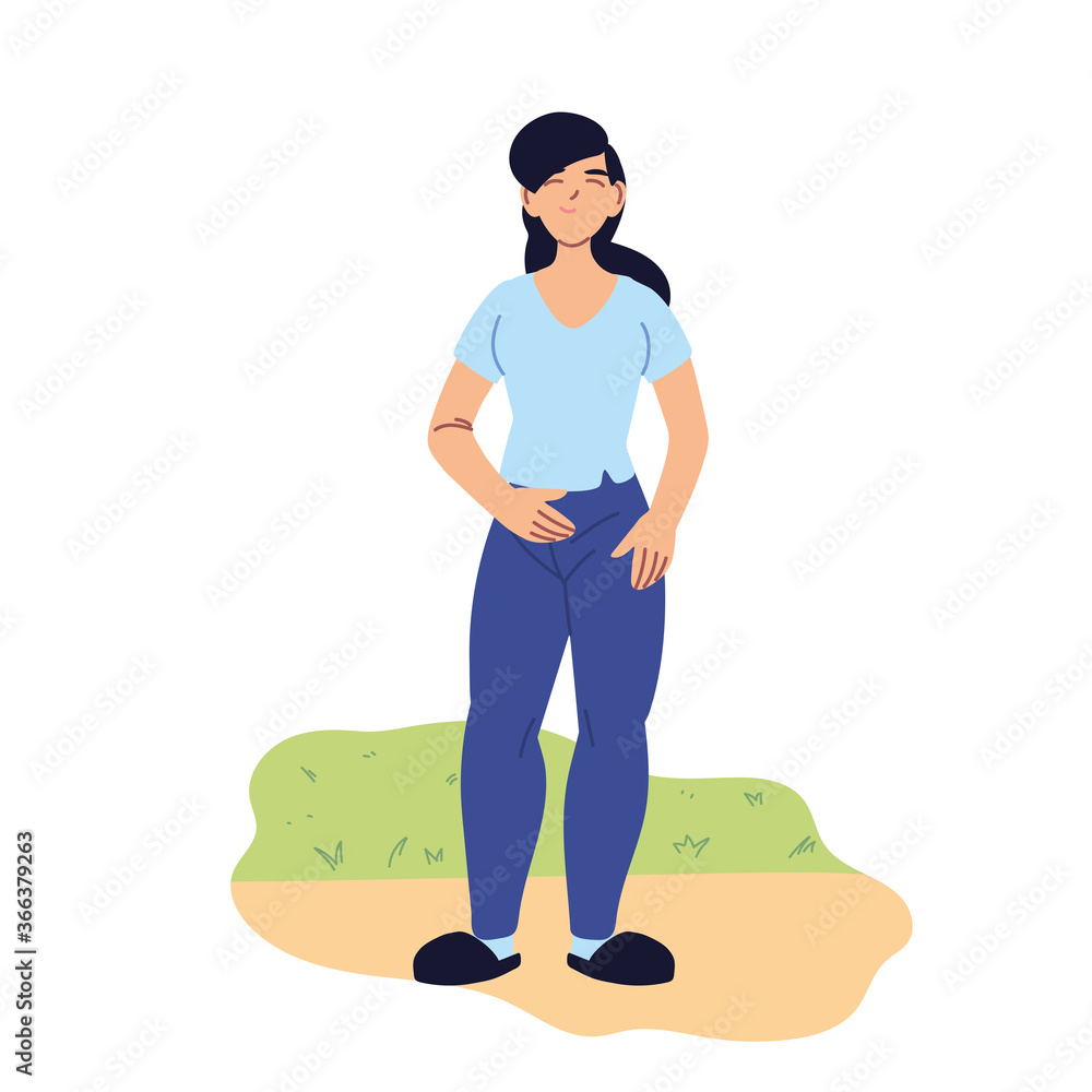 latin woman cartoon vector design latin woman cartoon vector design