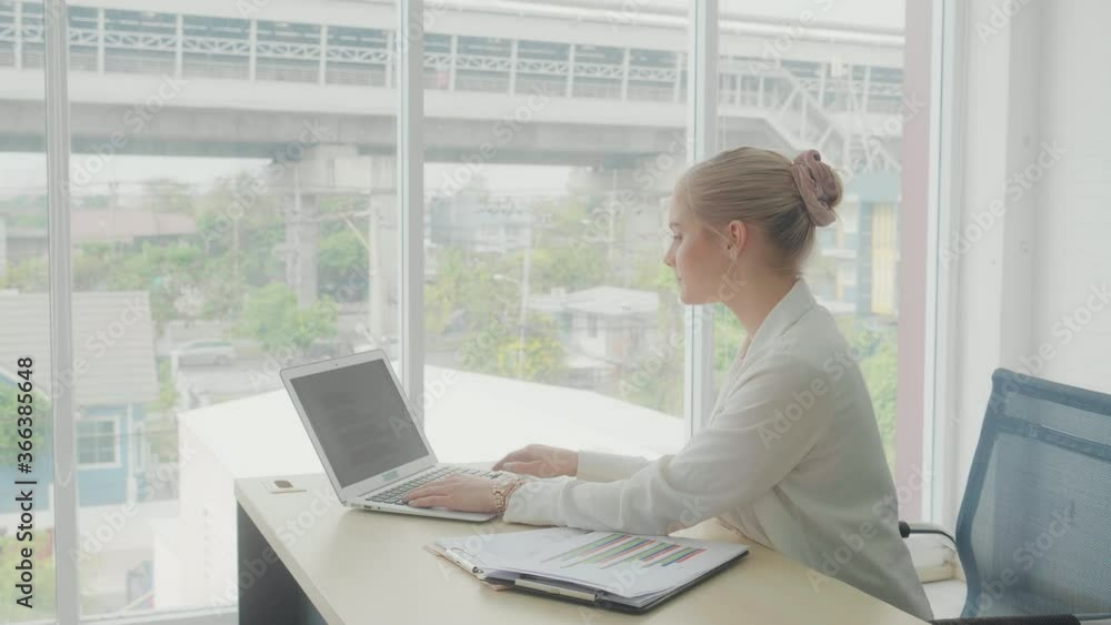 Secretary or consulting working assignment offer document information to businessman reading at office, executive or manager looking financial report and meeting with successful, business concept. Secretary or consulting working assignment offer document information to businessman reading at office, executive or manager looking financial report and meeting with successful, business concept.