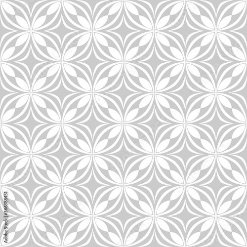 Circle geometric seamless repeat pattern background © Estalon Industries