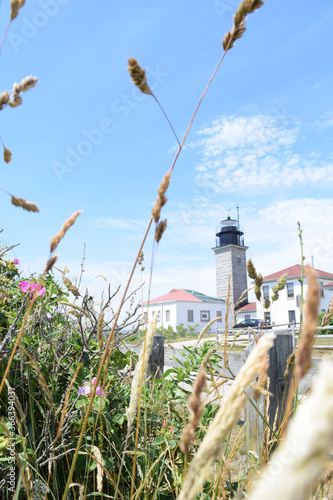 Beavertail Lighthouse in Jamestown, Rhode Island