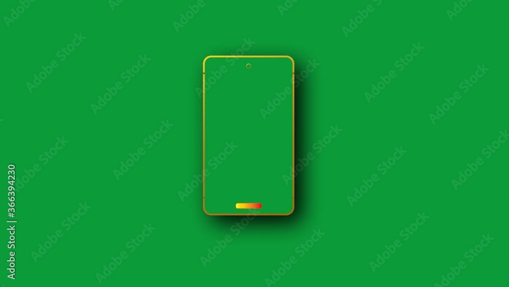 mobile phone chroma key green screen background and main display vector animation mobile phone chroma key green screen background and main display vector animation