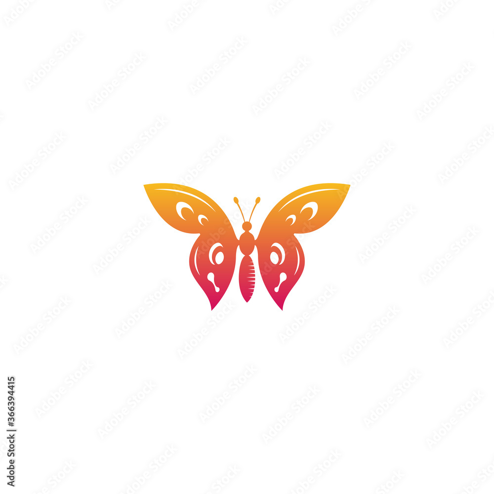 Simple beauty butterfly with variant color Simple beauty butterfly with variant color