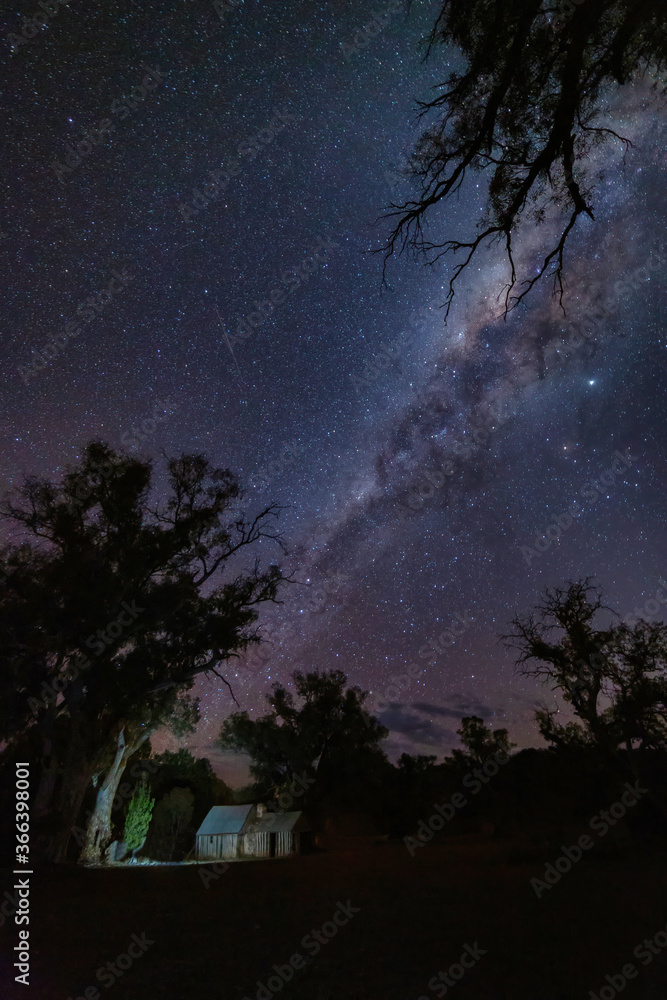 Night Sky near Will[enna Pound, Flinders Ranges National Park, South Australia, Australia