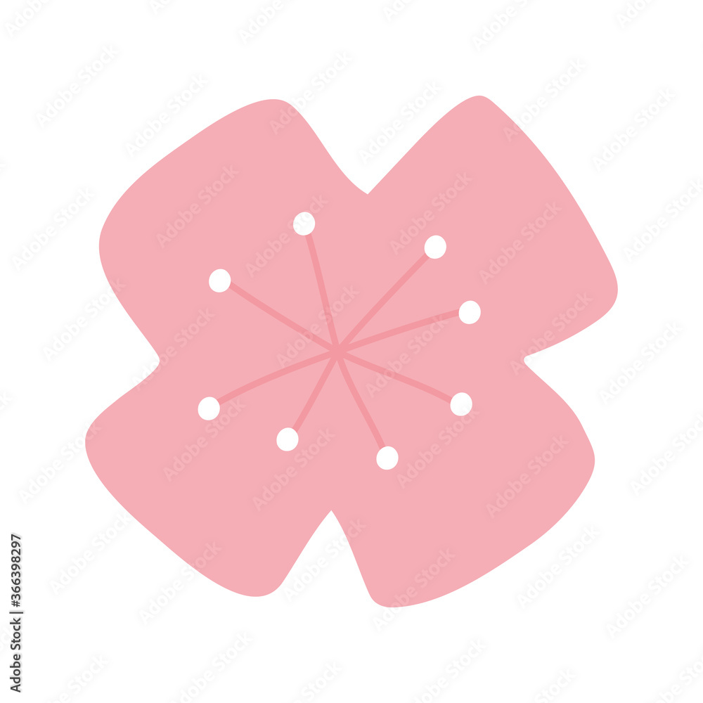 cute flower delicate decoration cartoon isolated icon design cute flower delicate decoration cartoon isolated icon design