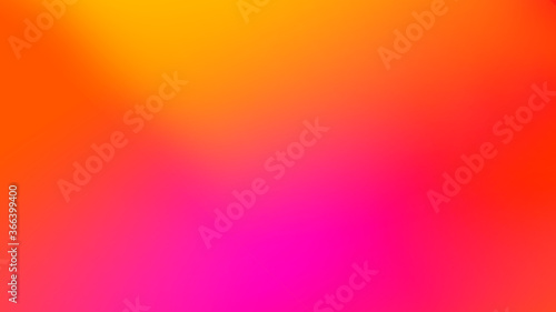 Pink, Orange and Yellow Summer Colors Gradient Smooth Defocused Blurred Motion Abstract Background Texture
