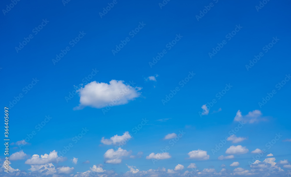 Beautiful and clean blue sky Beautiful and clean blue sky