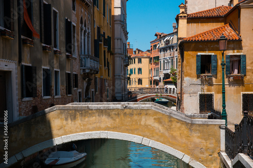 Canal in Venice. The charm of Italy. © Kritchanon